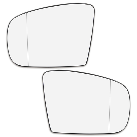 X Autohaux miroir verre chauffé avec plaque de support côté rétroviseur verre pour 2002-2005 Mercedes ML320 ML350 ML500 ML55 AMG ► Photo 1/6