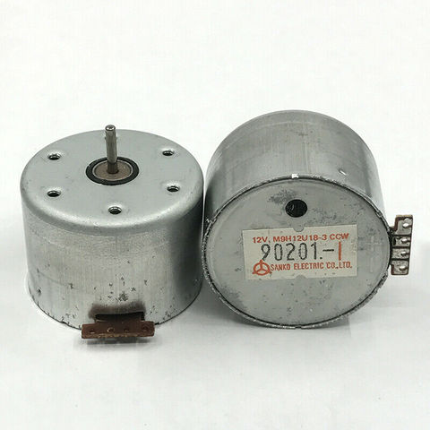 Micro SANKO EG-530YD-2BH – moteur 12V cc, 2000 à 4000 tr/min, CCW, bande cabestan, enregistreur Audio, 1 pièce ► Photo 1/6