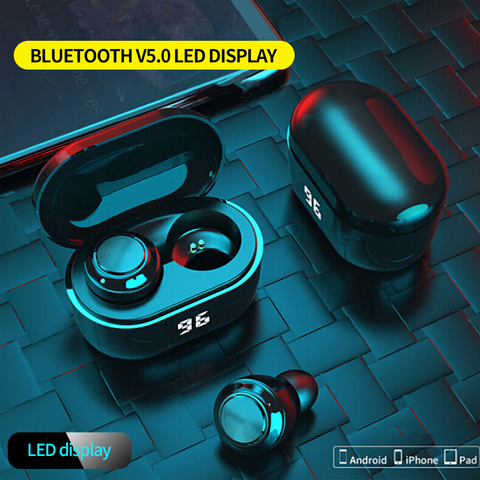 NBL TWS 5.0 Bluetooth écouteur sans fil casque IPX4 étanche stéréoe écouteurs Micophone casque Mini 300mAh étui de charge ► Photo 1/6