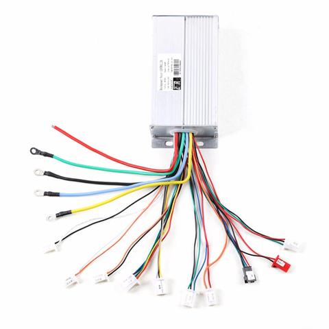 Moteur sans balais 48V 1800W, boîtier de contrôle de vitesse pour Go kart électrique ATV e-scooter ► Photo 1/6