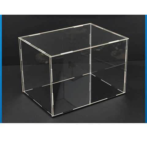 Perspex boîtier de rangement, écran en acrylique Transparent, pour Garage, Kit de poupées, voitures, collection de figurines ► Photo 1/5