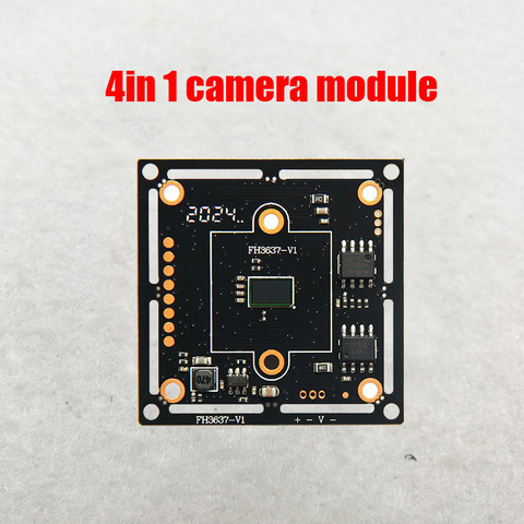 Module de caméra de vidéosurveillance pcb 4 en 1, 2mp 1080P F37 CMOS + 8536H DSP, bricolage ► Photo 1/2