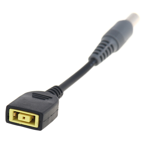 Prise USB carrée cc femelle à 7.9x5.5mm adaptateur secteur mâle convertisseur connecteur câble cordon pour Lenovo Thinkpad chargeur adaptateur ► Photo 1/6