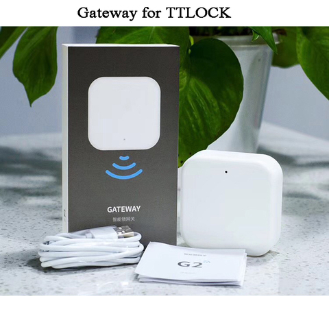 Passerelle Wifi pour serrure de porte intelligente Bluetooth TTlock une fois Code téléphone télécommande bureau/atelier serrure ► Photo 1/5