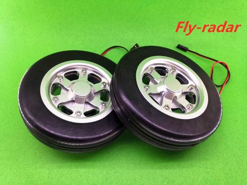 Roue de frein électrique pour avion rc 65, 78, 90, 102, 115MM, toutes tailles, pour option ► Photo 1/4