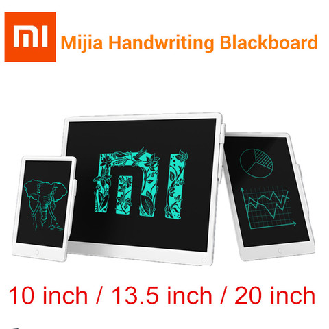 Original Xiaomi Mijia LCD petit tableau noir avec stylet magnétique 10 pouces 20 pouces lisse écriture stylo Mini dessin Pad travail à domicile ► Photo 1/6