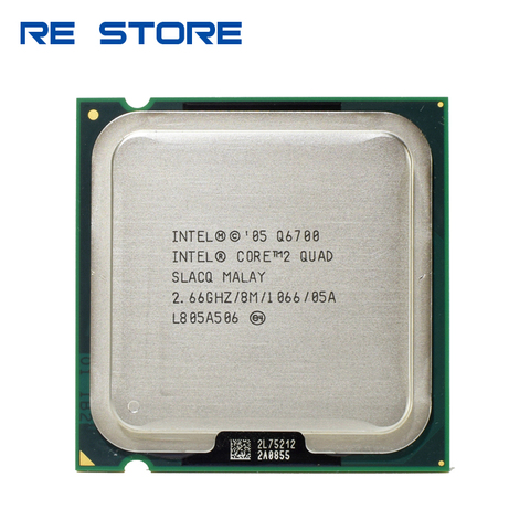 Processeur Intel Q6700 Core 2 Quad 2.66 GHz 8 mo Quad-Core FSB 1066 ordinateur de bureau LGA 775 CPU ► Photo 1/2