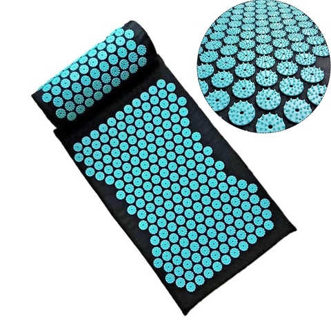 2022 nouveau masseur coussin Massage tapis de Yoga acupression soulager le Stress dos corps douleur Spike tapis tapis d'acupuncture ► Photo 1/6