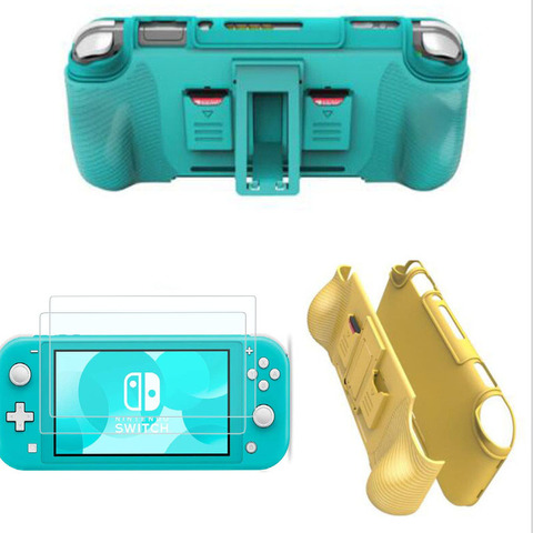 Coque en Silicone TPU et PC pour Nintendo Switch Lite, housse de Protection ergonomique, résistante aux chocs, poignée pour NS Mini ► Photo 1/6