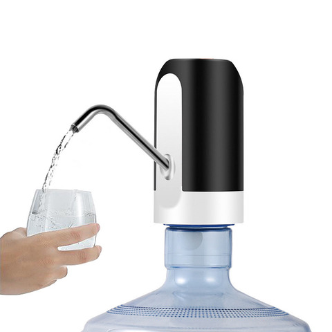 USB chargeant le distributeur de pompage électrique seau purificateur d'eau distributeur d'eau automatique pression eau pompe à eau électrique 5 ► Photo 1/6