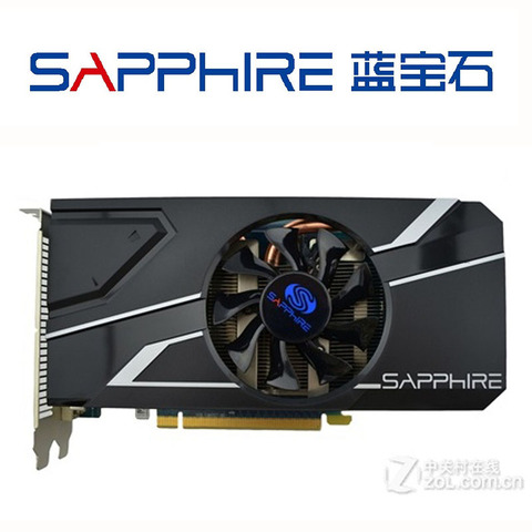 SAPPHIRE – carte graphique HD7770, 1 go GDDR5, 7700 bits d'occasion, compatible avec AMD série 7770, Radeon HD 7770, HDMI, DVI, VGA ► Photo 1/1