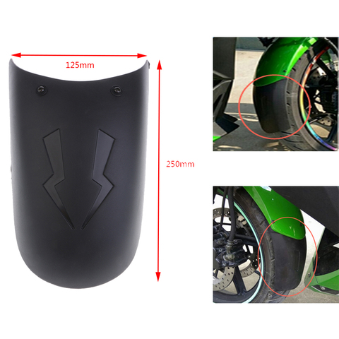 Moto universelle allonger garde-boue avant garde-boue Extension de roue garde-boue garde-boue Extension de garde-boue pour moteur de moto ► Photo 1/6