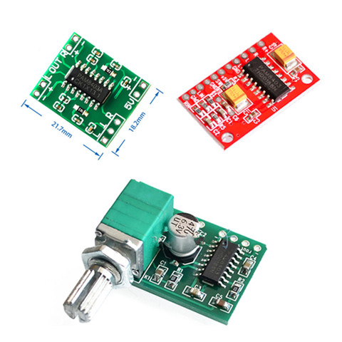 Carte d'amplificateur de puissance numérique Super mini, 1 pièce, carte d'amplificateur de puissance miniature de classe D 2*3 W haute 2.5-5V USB ► Photo 1/4