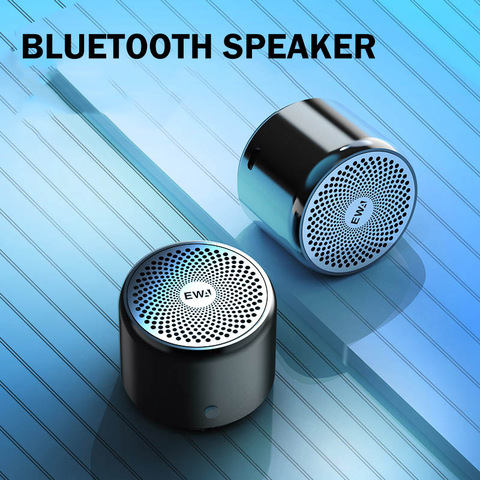 EWA – enceinte Bluetooth 5.0, Super mini, étanche, Portable, sans fil, pour téléphone, tablette, PC, son stéréo, basses ► Photo 1/6