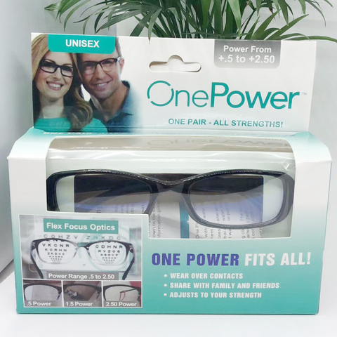 ZUEE – lunettes de lecture One Power pour femmes et hommes, de haute qualité, avec réglage automatique Bifocal, pour presbytie, + 50 à + 250 lunettes ► Photo 1/6