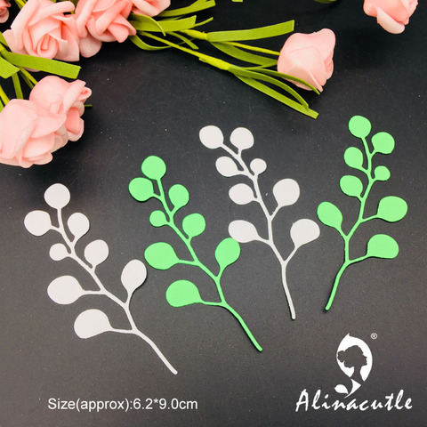 Découpe de métal, découpe de feuilles, branche de bricolage, Scrapbooking, carte artisanale faite à la main, poinçon d'art, découpeur, alinacut ► Photo 1/3