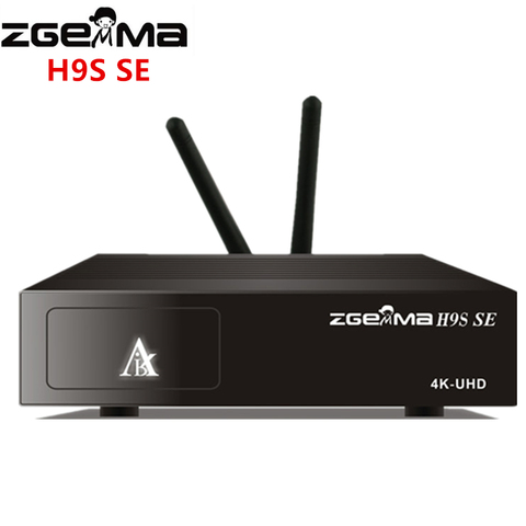 Super Vente ZGEMMA H9S SE 4K UHD H.265/HEVC de télévision Par Satellite Numérique Deocder DVB-s2/s2x multistream intégré wifi Mise À Niveau H9S ► Photo 1/6