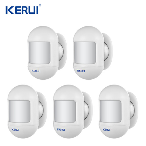 KERUI P831 sans fil Mini détecteur de mouvement infrarouge PIR de sécurité à la maison d'angle mobile automatique Compatible avec le système d'alarme KERUI ► Photo 1/5