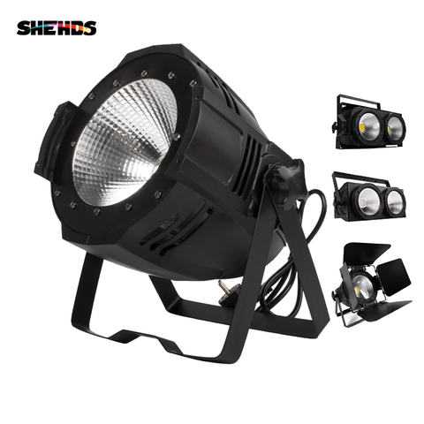 LED Par 100W/200W COB éclairage avec portes de grange Dmx contrôleur effet de scène lumières pour Dj stand marché Disco église/jardin ► Photo 1/6