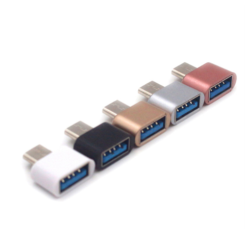 Nouveau USB 3.0 type-c OTG câble adaptateur Type C USB-C OTG convertisseur pour Xiaomi Mi5 Mi6 Huawei Samsung souris clavier USB disque Flash ► Photo 1/5