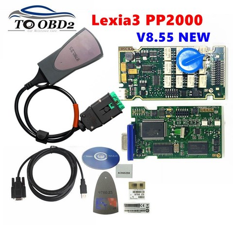 Le plus nouveau micrologiciel de puce complète de V9.68 921815C Lexia3 Diagbox V7.83 V8.55 pour le Scanner automatique de diagnostic de Citroen/Peugeot Lexia 3 V48 PP200 ► Photo 1/6