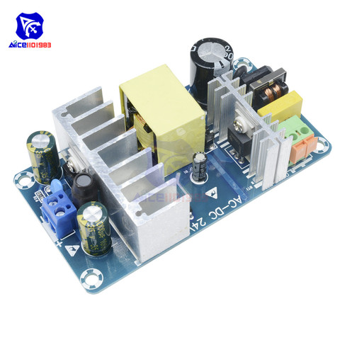 Ca 85-265V à cc 24V 4A-6A 100W carte d'alimentation à découpage Module d'alimentation Protection de Circuit de surintensité de surtension ► Photo 1/6