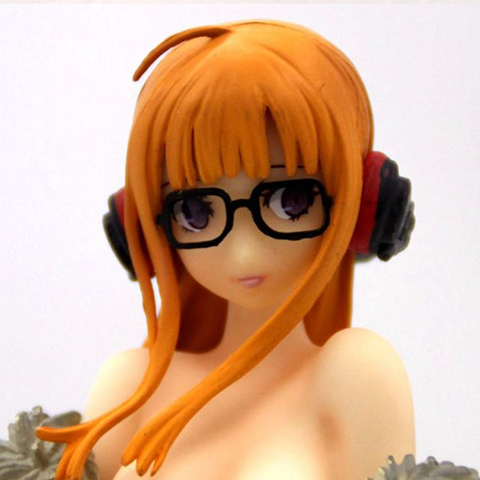 Figurine de dessin animé en PVC, Collection de résine nue, modèle GK, pour fille mignonne, 1/7 Persona 5 Futaba Sakura ► Photo 1/6