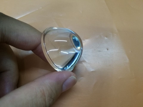 1 pièce diamètre 38mm verre optique asphérique LED focale 14mm Plano lentille convexe ► Photo 1/2