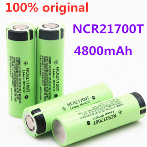 Batterie Rechargeable au Lithium 21700 NCR21700T 4800mAh 3.7 V 40A batterie haute décharge batterie Li-ion haute vidange ► Photo 1/6