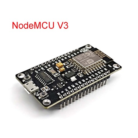 Module sans fil CH340/CP2102 NodeMcu V3 V2 Lua, carte de développement WIFI Internet des objets basée ESP8266 ESP-12E avec antenne Pcb ► Photo 1/5