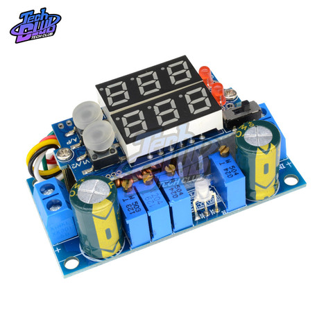 Contrôleur de panneau solaire 5a MPPT DC-DC 6-36V, abaisseur, Module de charge CC/CV, double affichage LED ► Photo 1/6