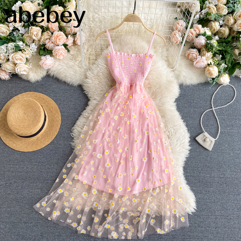 Longue robe de plage sans bretelles, style boho, violet, sans manches, à bandes croisées, dos nu, motif Floral, Sexy, robes de Club, ligne A ► Photo 1/6