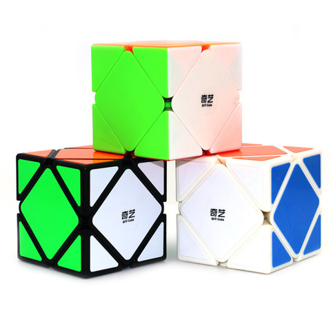 Qiyi QiCheng un Cube magique de vitesse biaisé Cube de vitesse briques magiques bloc cerveau Teaser cadeau jouets pour enfants cadeau jouet ► Photo 1/6