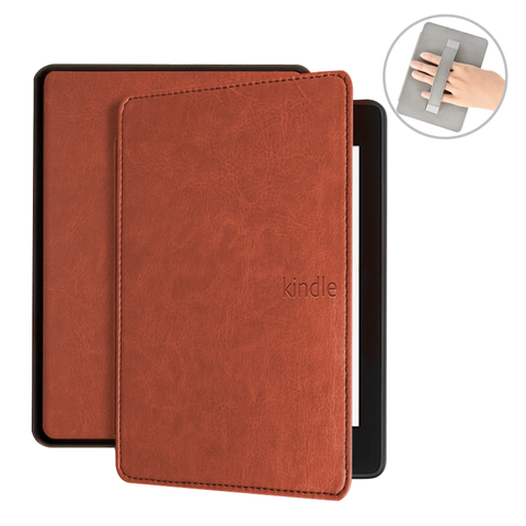 Étui pour Kindle Paperwhite 4 2022, housse en cuir PU de luxe pour Kindle Paperwhite 10e génération avec support à main Funda ► Photo 1/6