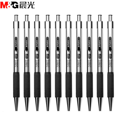 M & G – stylo Gel en métal de haute qualité, 0.5mm, noir, GP0170 ► Photo 1/6