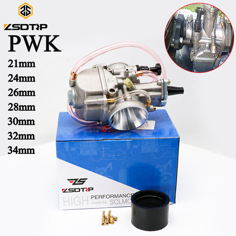 ZSDTRP pour PWK 21 24 26 28 30 32 34 pour carburateur Keihin Koso PWK avec Jet de puissance pour carburateur de moto 50cc-250cc 2T 4T ► Photo 1/6