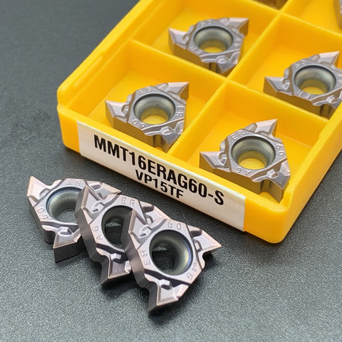 MMT16IR AG60-S VP15TF/UE6020 MMT16ER AG60-S VP15TF/UE6020carbide lame CNC fil outil de tournage MMT16ER AG60 ► Photo 1/6
