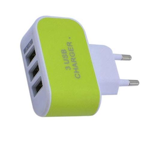 2022 nouveauté 3 Ports 3.1A Triple Port USB mur maison voyage chargeur secteur adaptateur prise ue chargeur de téléphone portable livraison directe ► Photo 1/6