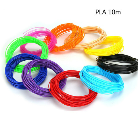 1.75mm 10 mètres PLA Filament échantillon pour FDM 3D imprimante consommables stylo matériel impression fournitures ► Photo 1/6