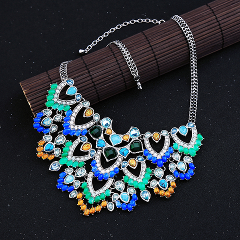 Uer bijoux de mode en gros bohême pendentif collier pour les femmes Vintage Punk déclaration collier grande remise liquidation vente ► Photo 1/6