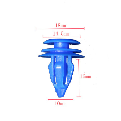 20 Pièces 10mm Trou De Porte De Voiture Clips De Panneau De Garnissage Coffre Amortisseur Fixation Rivet Attache En Plastique Pour Land Rover Gamme Jaguar Rover Discovery ► Photo 1/3