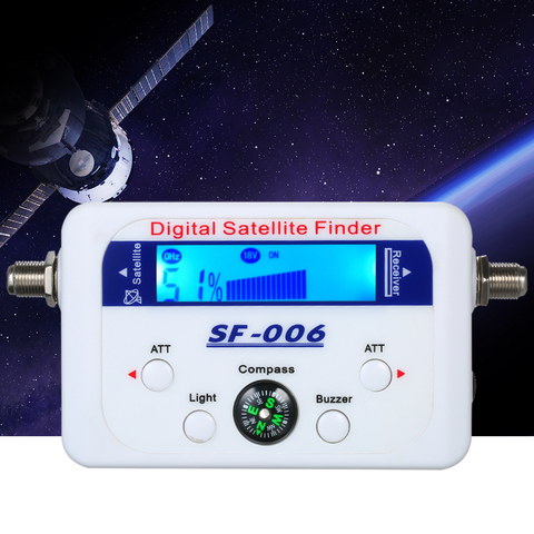 Détecteur de Satellite numérique SF-006 Signal Satellite Compteur Numérique Signal Satellite Finder Compteur LCD Affichage Numérique Satfinder ► Photo 1/6