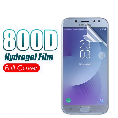 Film Hydrogel 100D pour écran de téléphone portable, pour Samsung Galaxy J3 J5 J7 2017 Eu J7 Duo J7 Nxt J320 J510 J710 2016 ► Photo 1/6