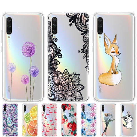 Étui en silicone pour xiaomi mi 9 LITE étui transparent pour xiaomi mi 9 lite housse arrière pour xiaomi mi 9 lite coque capa sac ► Photo 1/6