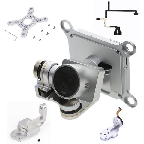 Pièces de réparation pour DJI Phantom 3, Drone professionnel avancé, caméra, bras Yaw, support de rouleau, câble ruban plat, moteur de montage à cardan flexible ► Photo 1/6