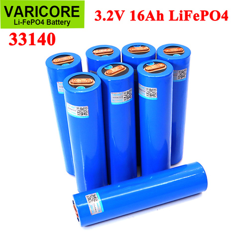 VariCore – batterie lifepo4 33140 v, 3.2V, 15ah, 3.2v, pour bricolage, 12V, 24V, 36V, 48v, 20ah, 30ah, pour vélo et scooter électrique ► Photo 1/6