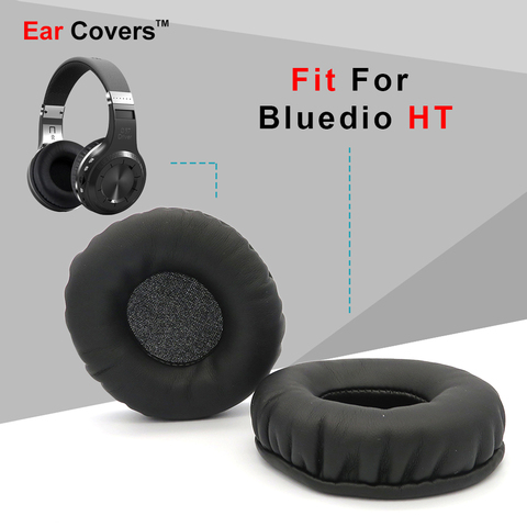 Coussinets d'oreille pour Bluedio HT, oreillettes de remplacement en cuir PU, mousse ► Photo 1/6