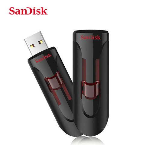 SanDisk – clé USB 128 Cruzer Glide CZ600, support à mémoire de 16gb 32gb 64gb 256gb 3.0 gb, lecteur Flash ultra rapide, disque U ► Photo 1/4