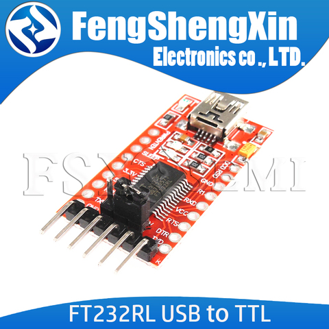 1 pièces FT232RL USB vers TTL Module adaptateur série pour Arduino Mini Port 3.3V 5V ► Photo 1/1