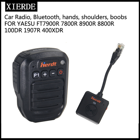 XIERDE – microphone portable sans fil Bluetooth, adapté à Yaesu 7900R / 100DR/7800R/8900R, microphone d'épaule ► Photo 1/6